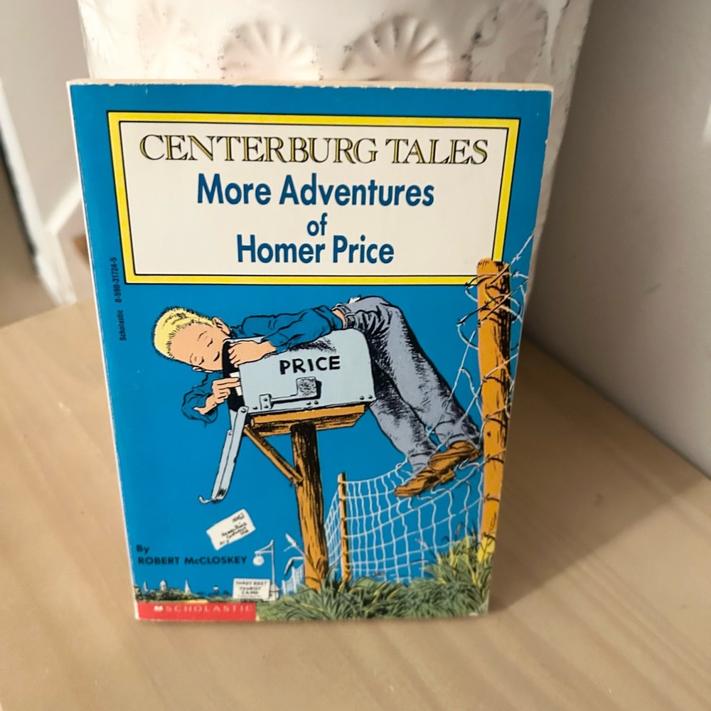 Vintage Centerburg Tales More Adventures of Homer Price McCloskey PB